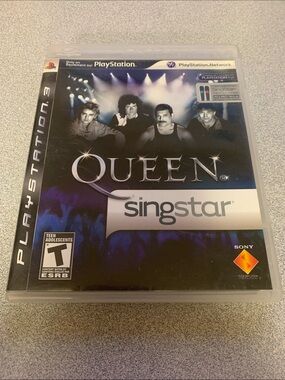 Sony PlayStation 3 PS3 SingStar Queen Karaoke Game – CIB complete -mic required